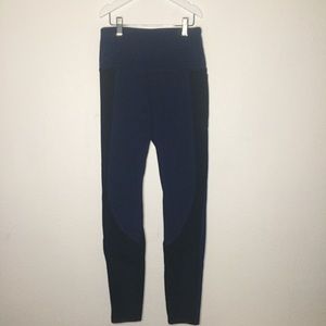 PINK Black and Blue Yoga Legging S